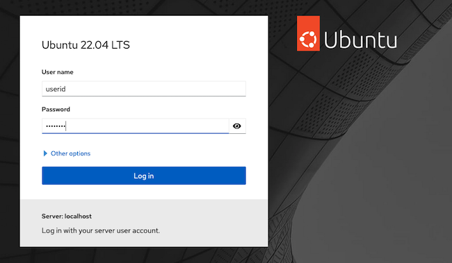 Cockpit Adding Login Details Cockpit Adding Login Details