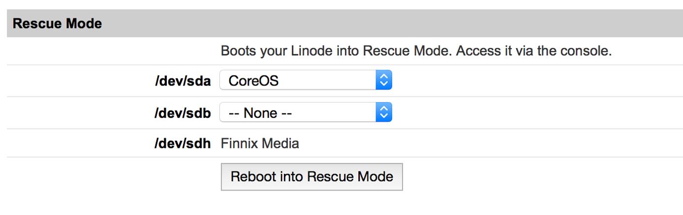 Set /dev/sda to CoreOS disk image Set /dev/sda to CoreOS disk image